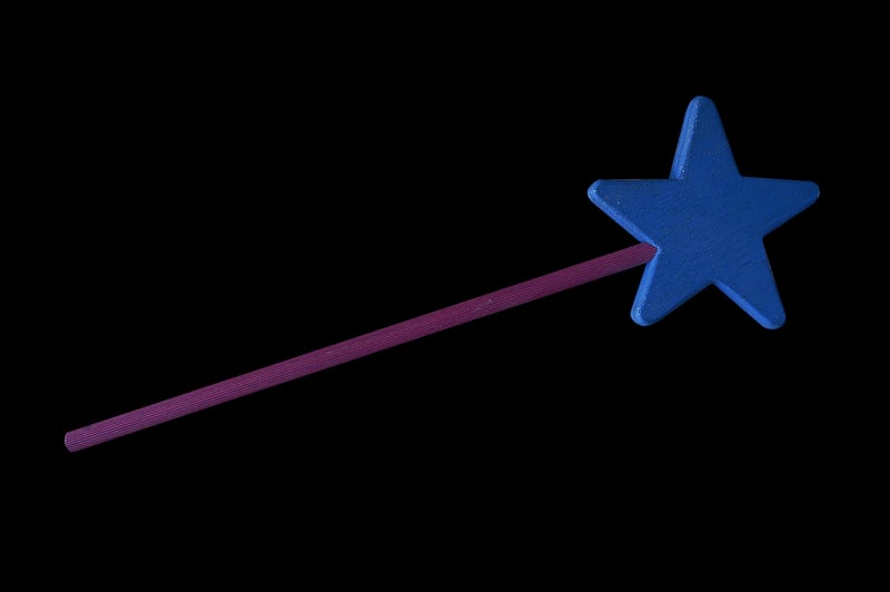 Magician with Magic Wand